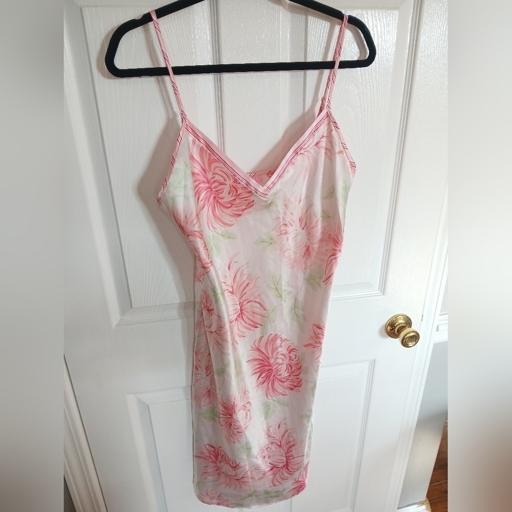 Floral Slip Dress Fairy Cottagecore Coquette Feminine Sexy Midi